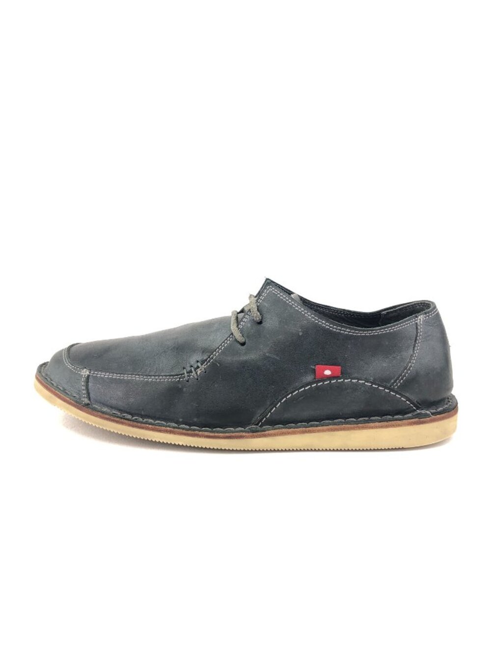 Oliberte Blue Leather Moc Toe Shoes EUr 44